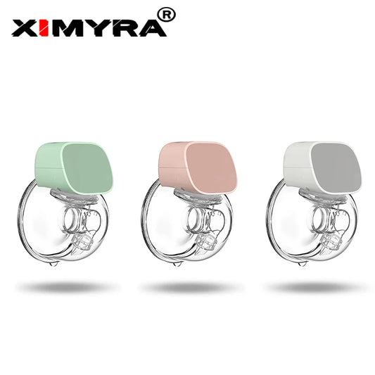 XIMYRA S9 Electric Breast Pump Silent Wearable Breastpump Wireless Portable Breast Pumps Milk Extractor