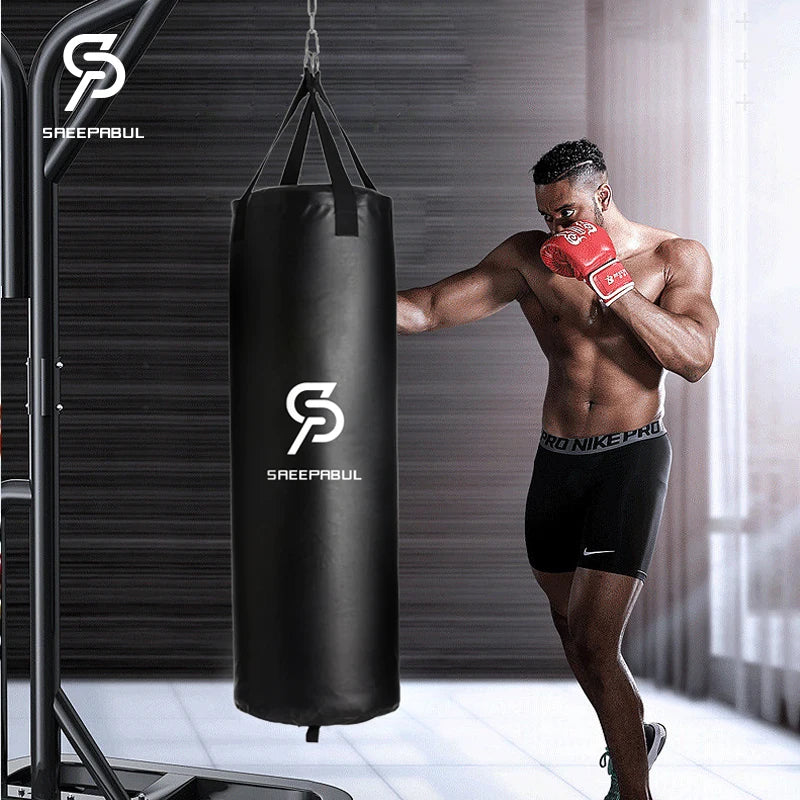 40/46in Professional Boxing Sandbag Punching Bag Training Fitness With Hanging Kick Adults Gym Exercise Empty-Heavy Boxing Bag