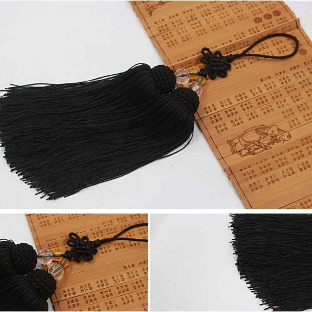 Tai Chi Sword Tassel ear hanging ribbon,Chinese traditional Tai Chi Kung Fu Wush sword tassel