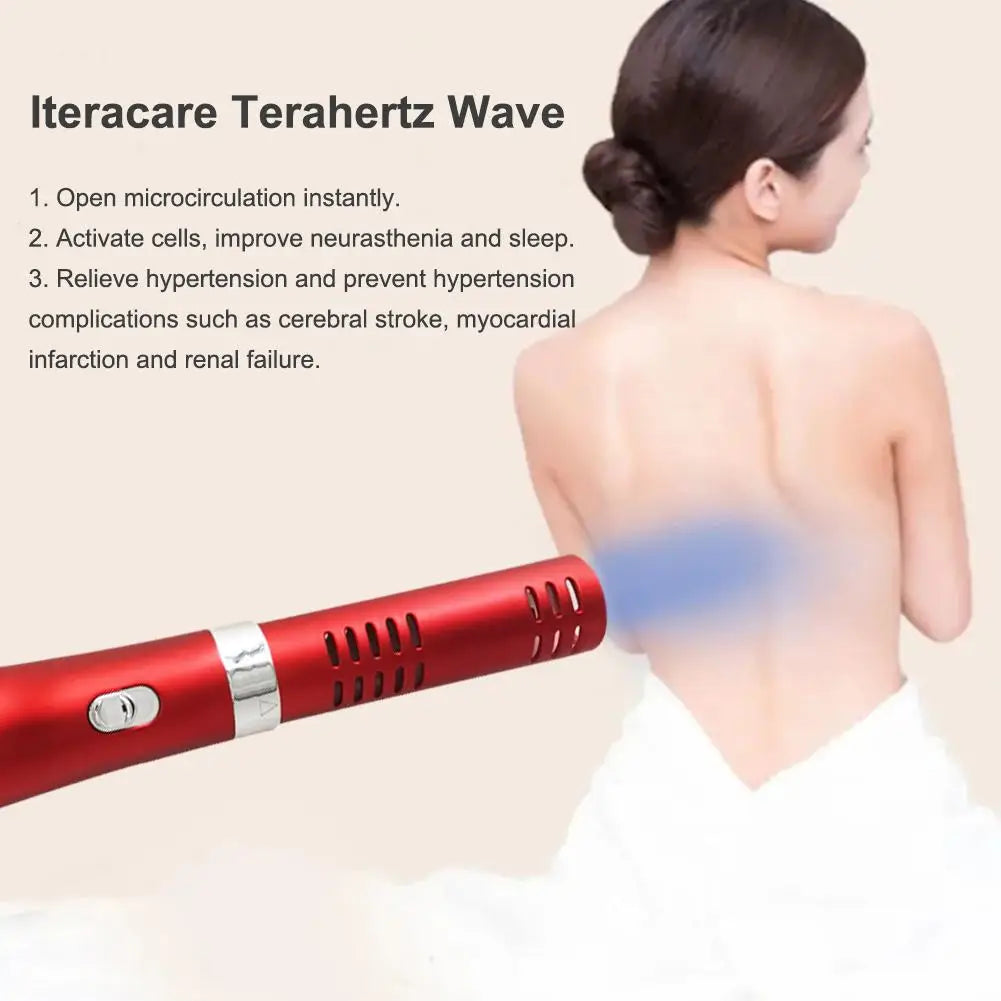 Beauty Physiotherapy Instrument Electric Heating Therapy Blowers Wand Iteracare Terahertz Wave For Beauty And Weight Loss H5X4