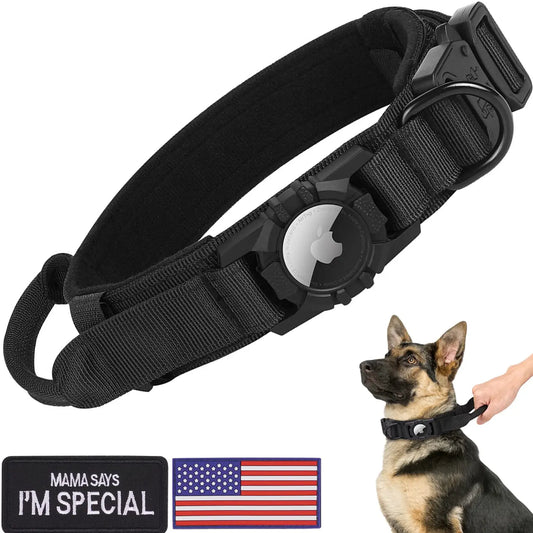 Tactical AirTag Dog Collar