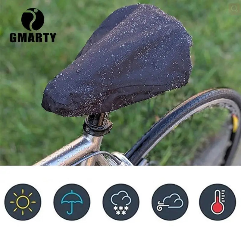 1pc Outdoor Bicycle Seat Rain Cover Sports Cycling Bike Accessories Waterproof Saddle Rain Dust Cover UV Protection For MTB Bike