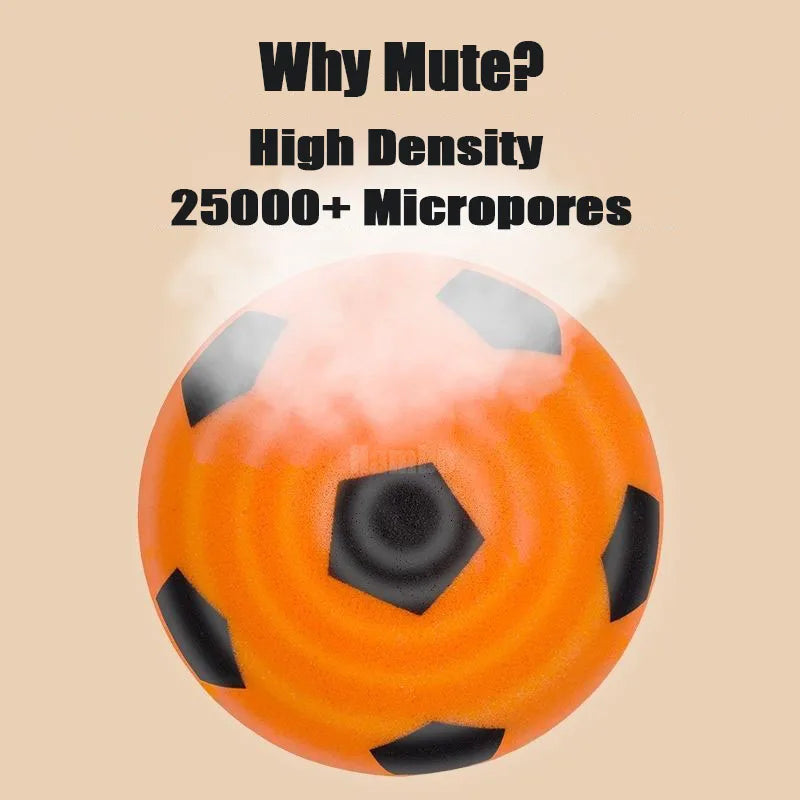 Silent Football Size 5 Indoor Silent Foam Soccer Ball Size 3 Mute Bouncing Ball Silent Basketball Ball Silent Ball Gift for Boys