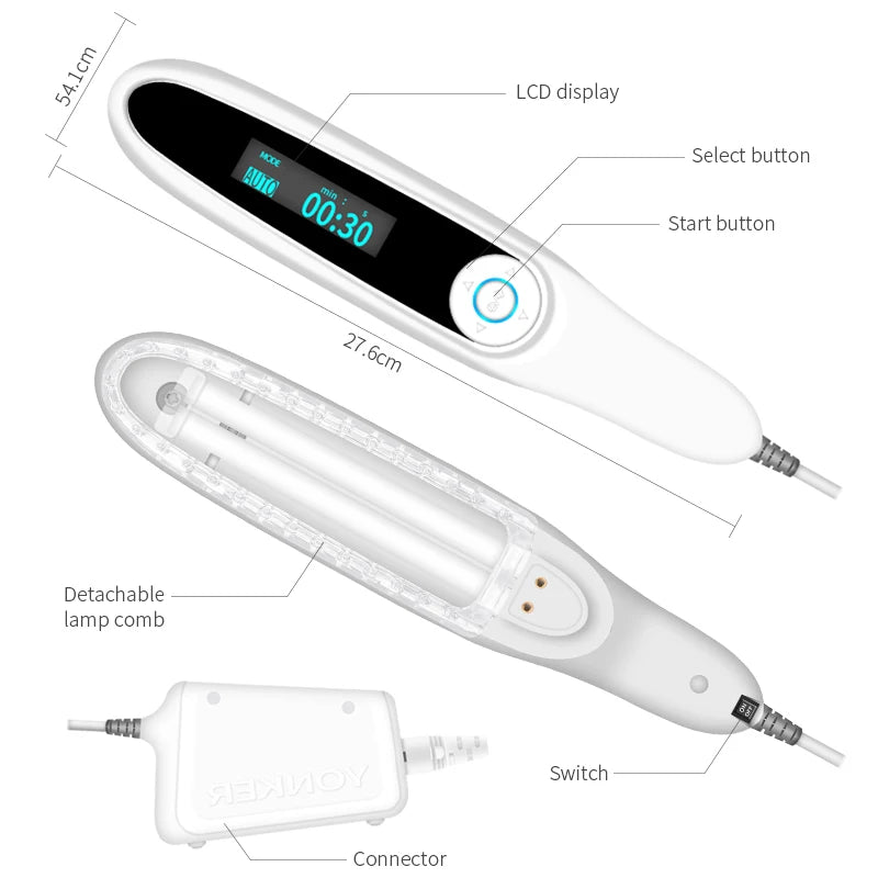 UVB Ultraviolet Phototherapy Instrument Vitiligo Treatment Ultraviolet Lamp Laser Psoriasis Lamp Phototherapy Vitiligo