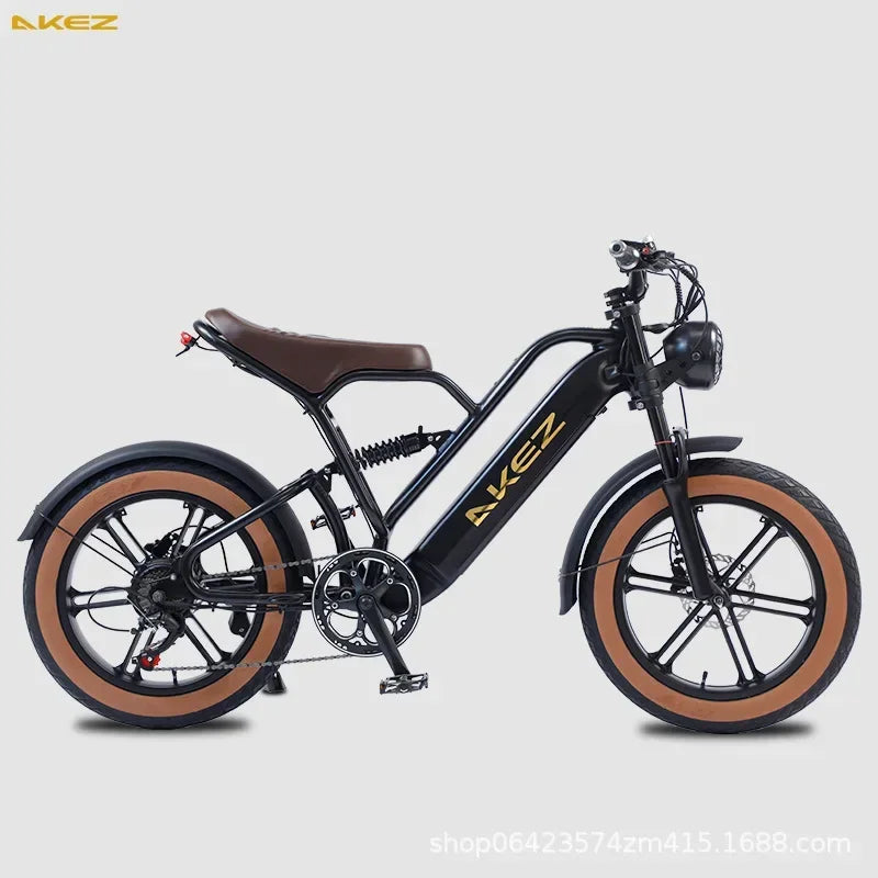 EU USA Warehouse E-cargo Family Bicycle Electric Cargo Bike Fat Tire Off Road Electric Bike Mountain for Adult Vintage Bicycle