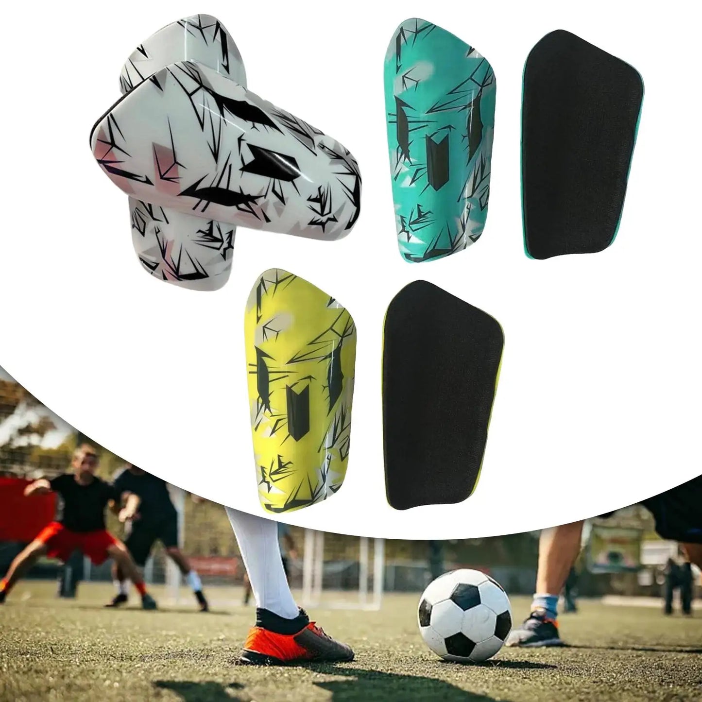 1 Pair Soccer Shin Guards Football Shin Guards Protective Equipment Lightweight