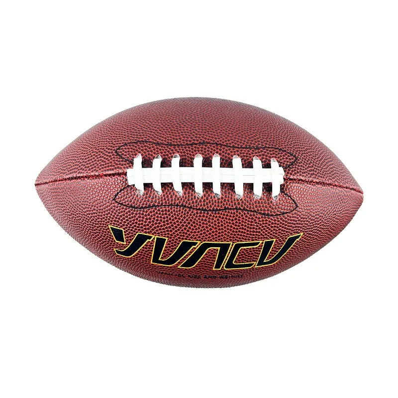 Standard Size 9 American Football Rugby Ball PVC Machine-sewing Anti-slip Durable Training Competition Ball Sports Equipment