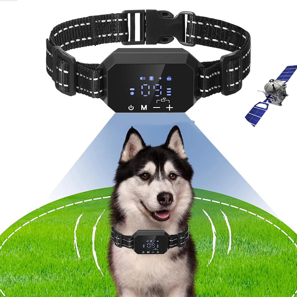 1000m GPS Dog Fence 100~3280 Ft Range Electric Dog Training Collar for Dogs