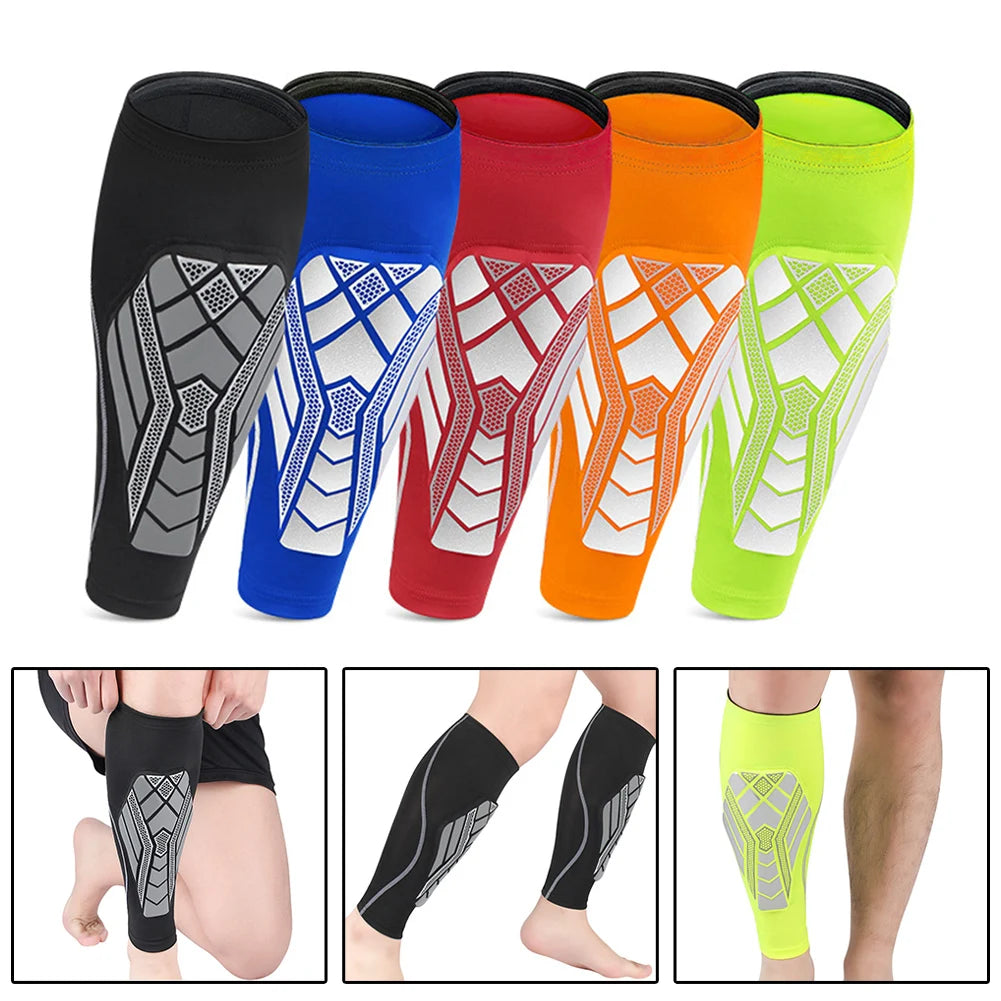 1PC Soccer Shin Guards Football Shields Sports Legging Shinguards Leg Sleeves Protective Gear Shank Protector Anti-Collision New