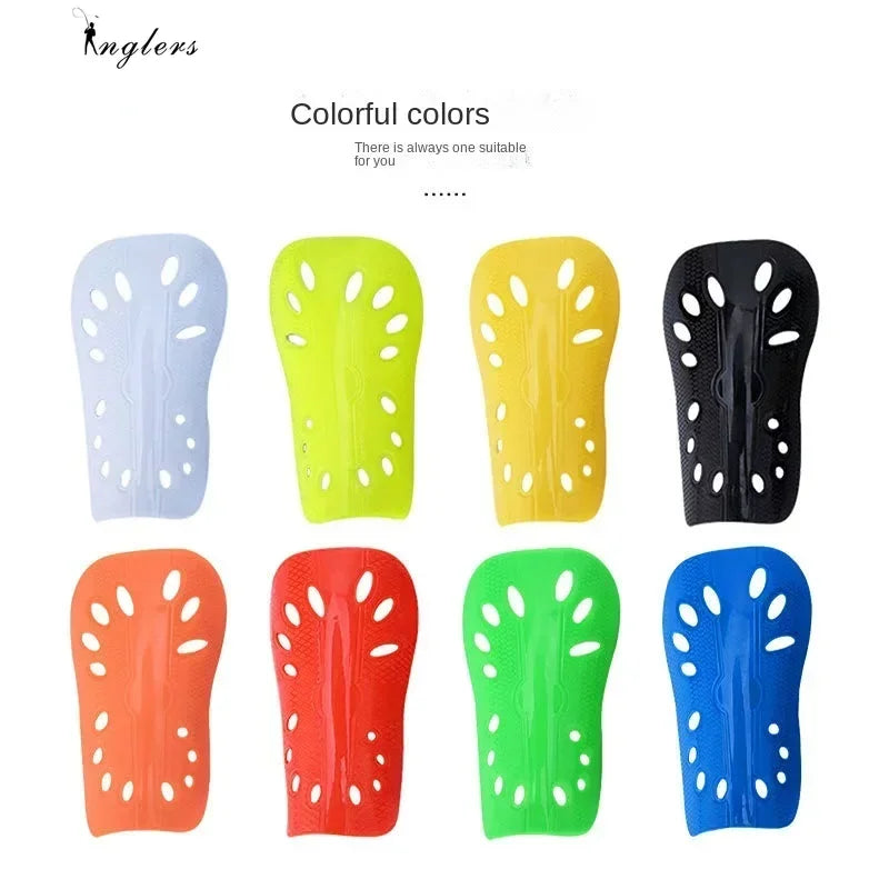 1 Pair  Protector For Kids Adult Protective Gear Breathable Shin Guard 8 Colors Football Shin Pads Plastic Soccer Guards Leg