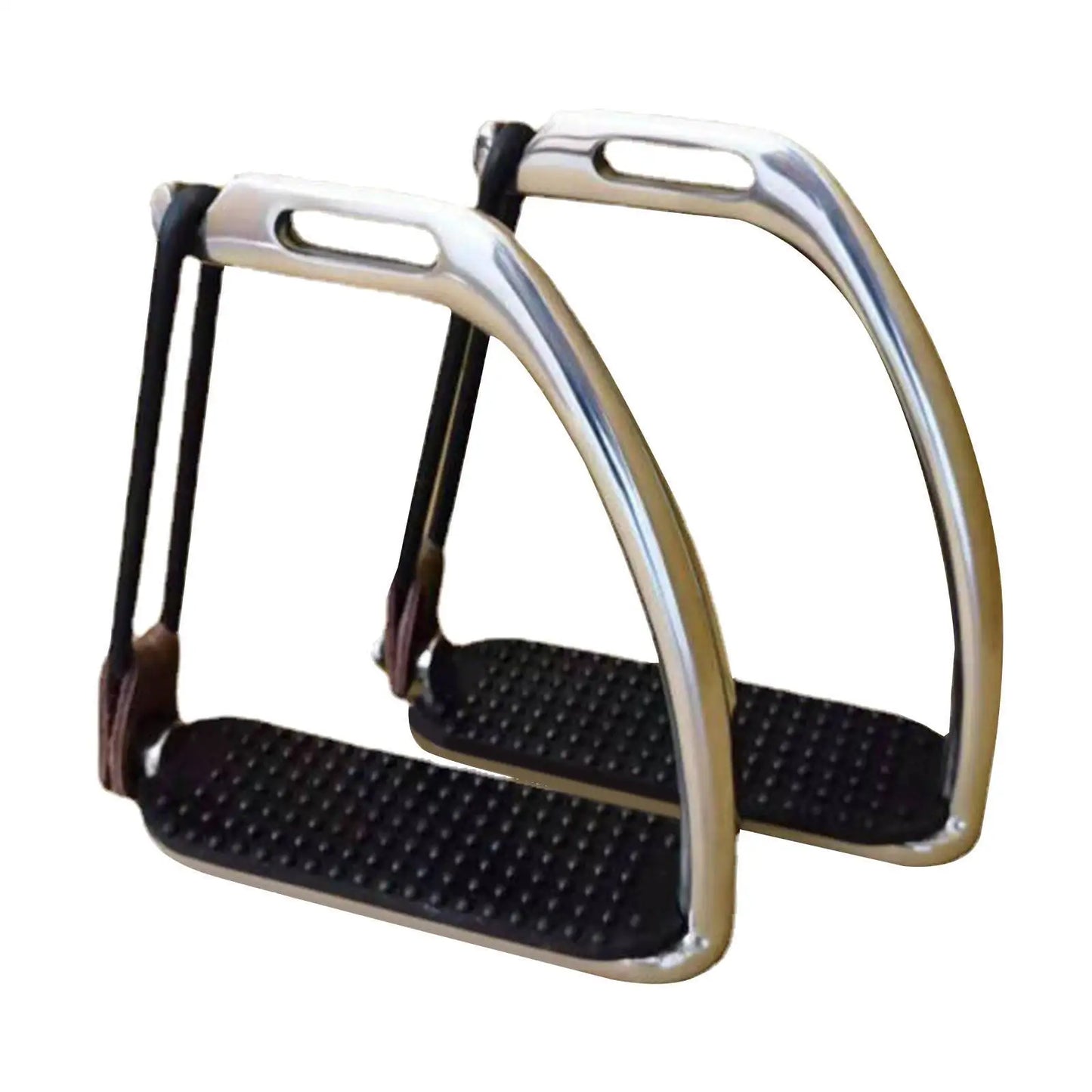 Horse Riding Stirrups 2Pieces Durable Training Tool Hose Saddle Safety Stirrup for Equestrian Sports Outdoor Men and Women
