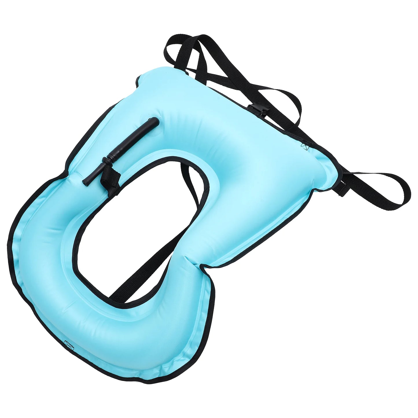 Swimming Inflatable Breathing Vest Life Jackets for Adults Tube Snorkeling Pvc Accessory Vests Child Keyhole