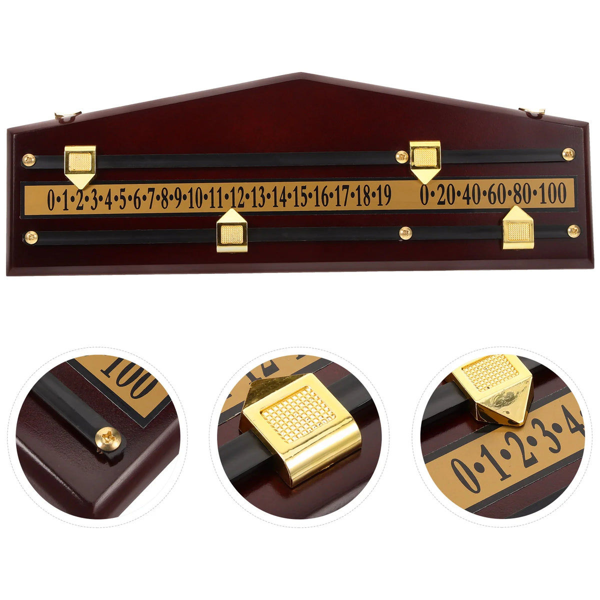 Billiards Scoreboard Wall-mounted Reusable Snooker Scorekeepers Table Supplies Accessories Portable Football