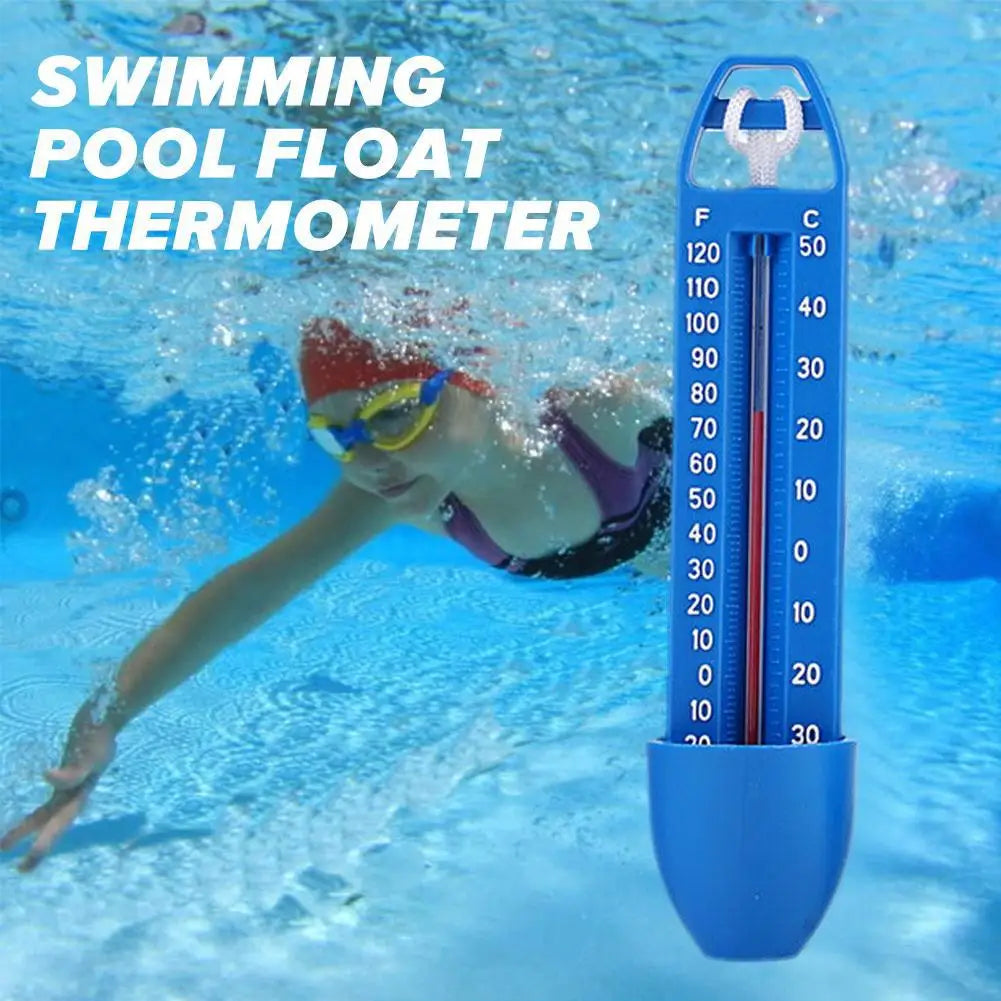 Reservoir Pool Thermometer With Large EZ Read Display Swimming Pool Floating Temperature For Indoor/Outdoor Pool Spa Pond N6X2