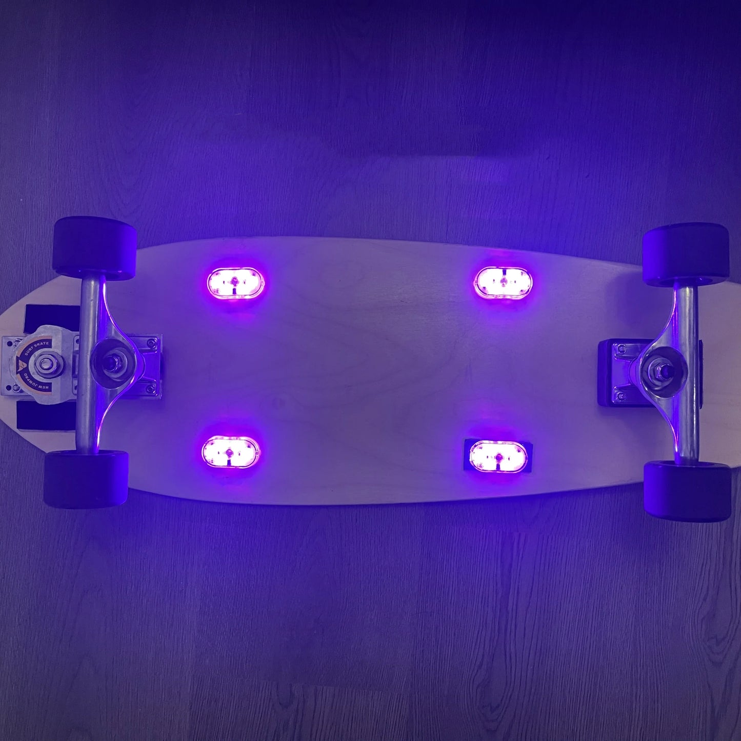 Skateboard Flash Touch LED Light Longboard Night Accessory USB Rechargable Electric Scooter Board Blazers Lamp Underglow Gift