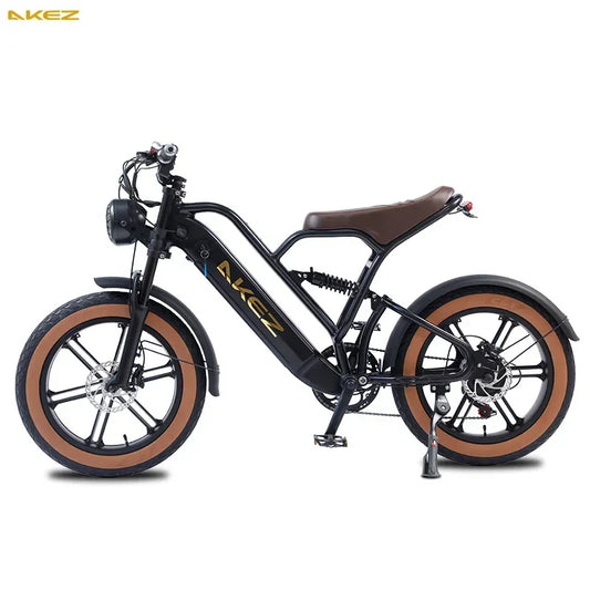 EU USA Warehouse E-cargo Family Bicycle Electric Cargo Bike Fat Tire Off Road Electric Bike Mountain for Adult Vintage Bicycle