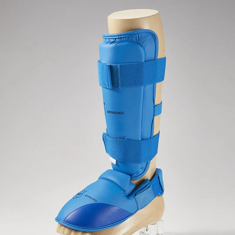 Karate Knee Warmer Taekwondo Shin Guard Boxing Gloves Shank Foot Protector Men Sports Socks Adult Kids Martial Arts Equipment