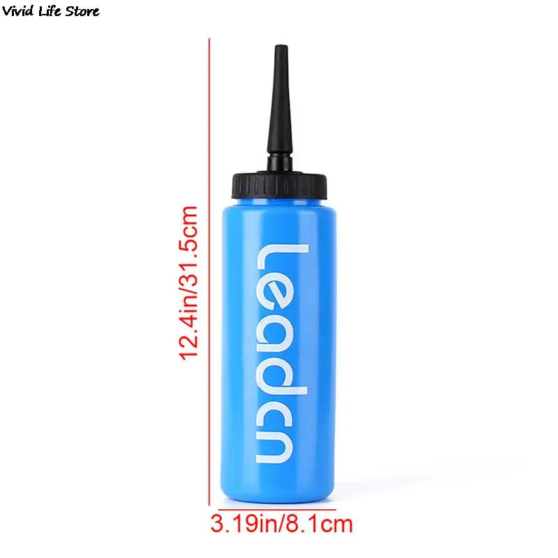 1Pc 1000ML 5 Colors Sports Water Bottle with Long Straw Leak-proof Bottles Ice Hockey Football Bottles Sports Accessories