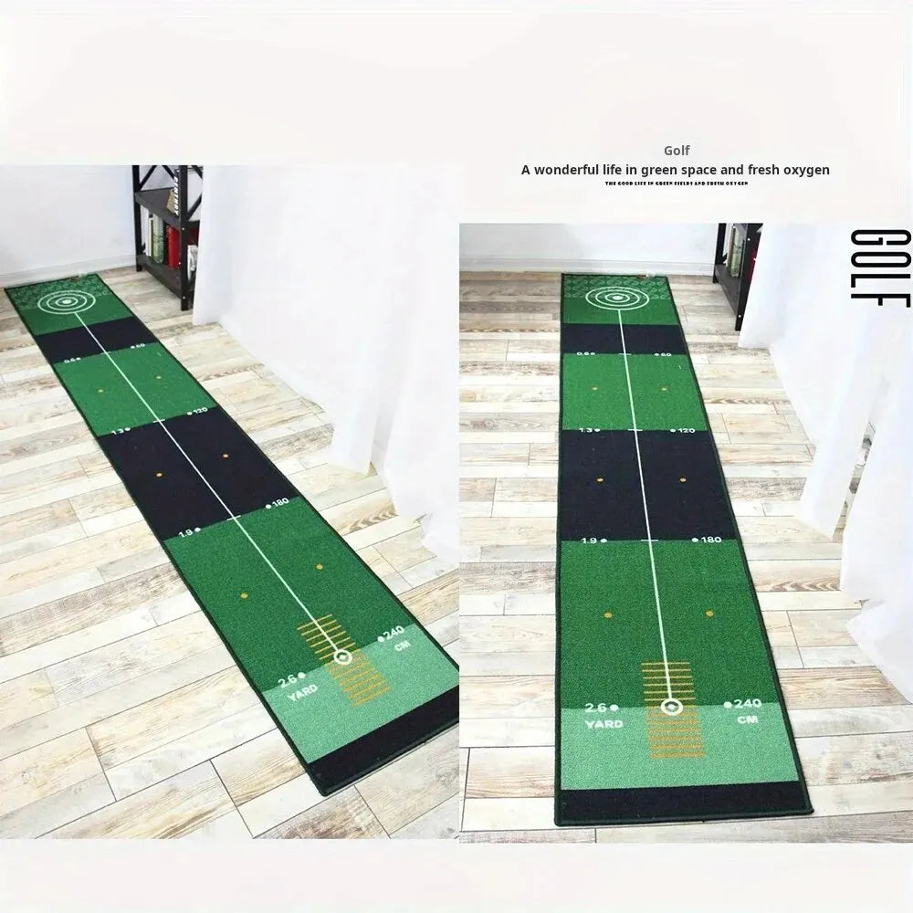50X300CM Golf Putting Green Mat Indoor Equipment For Home Office Mini Training Practice Durable Hitting Garden Aid For Outdoor