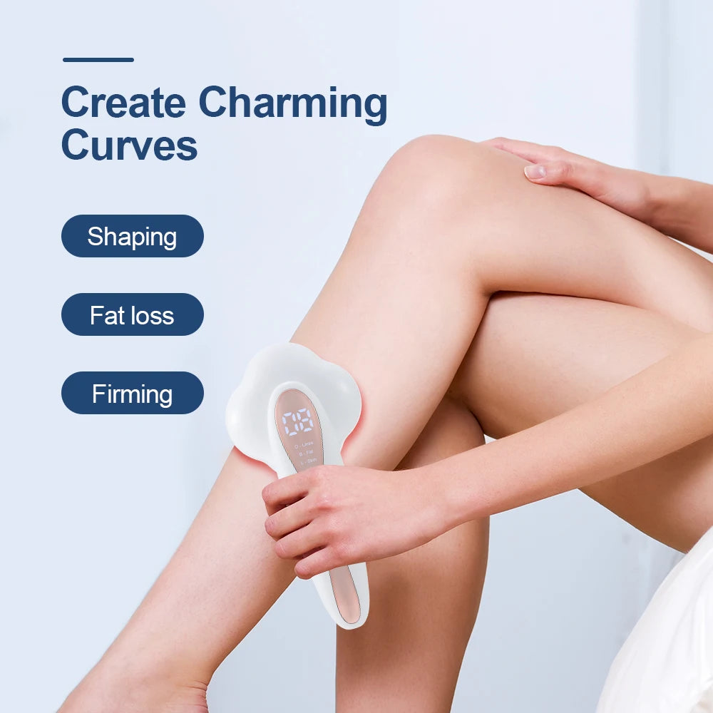 2024 New EMS Electric Cellulite Massager Body Sculpting Machine Fat Burner Slim Shaping Device Lose Weight Products Beauty Tools