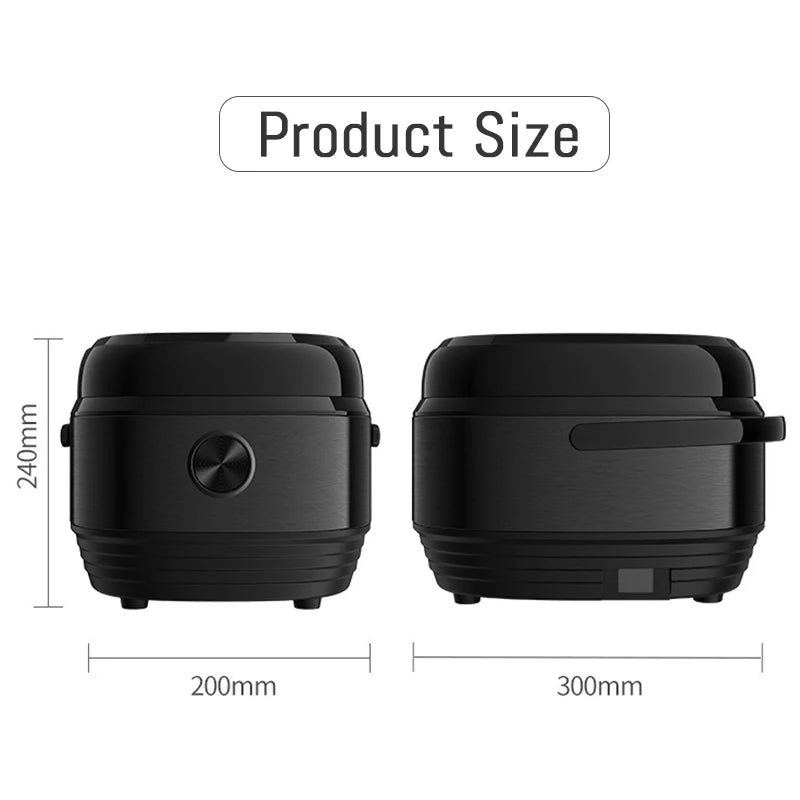 3L Electric Multifunctional Rice Cooker Multicooker Home Appliance Accessories and Kitchen Utensils Non Stick Pots for Cooking