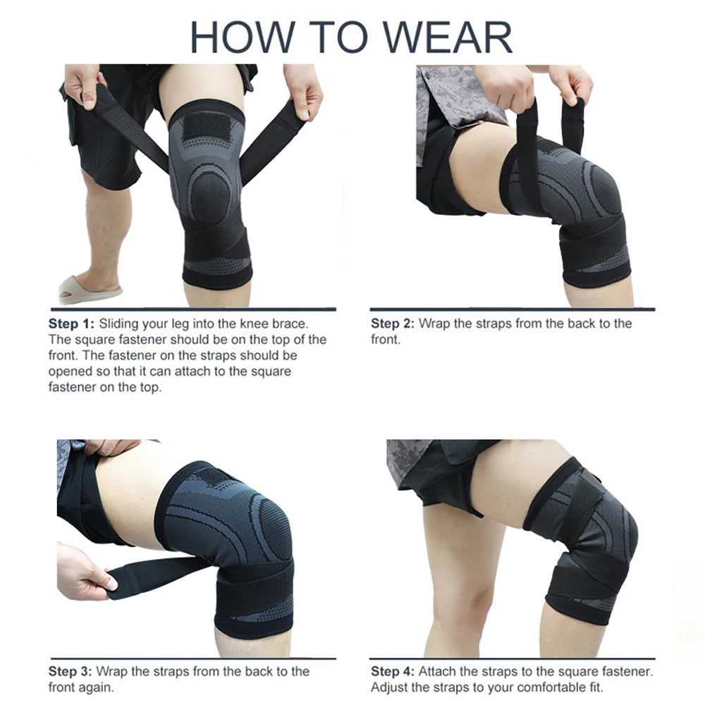 Support Bandage, Knee Pad, Adult