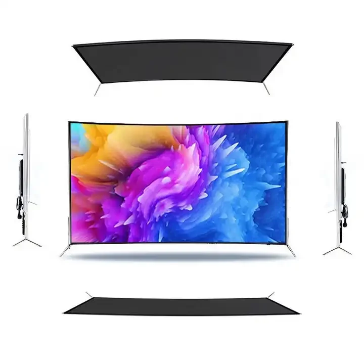 LED Television 4K 75 Inch Curved Smart TV 4K Big Screen Ultra HD 75 Inch TV