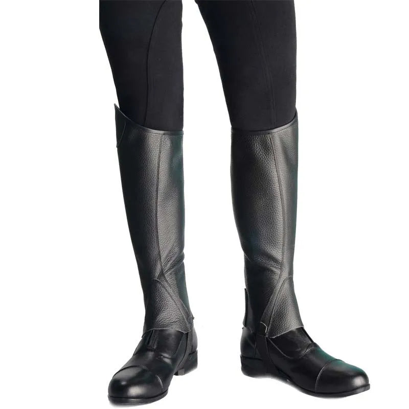 Equestrian Leggings Microfiber Cowhide Durable Horse Riding Boots Cover Body Protectors Soft Protection Gear Horse Equipment