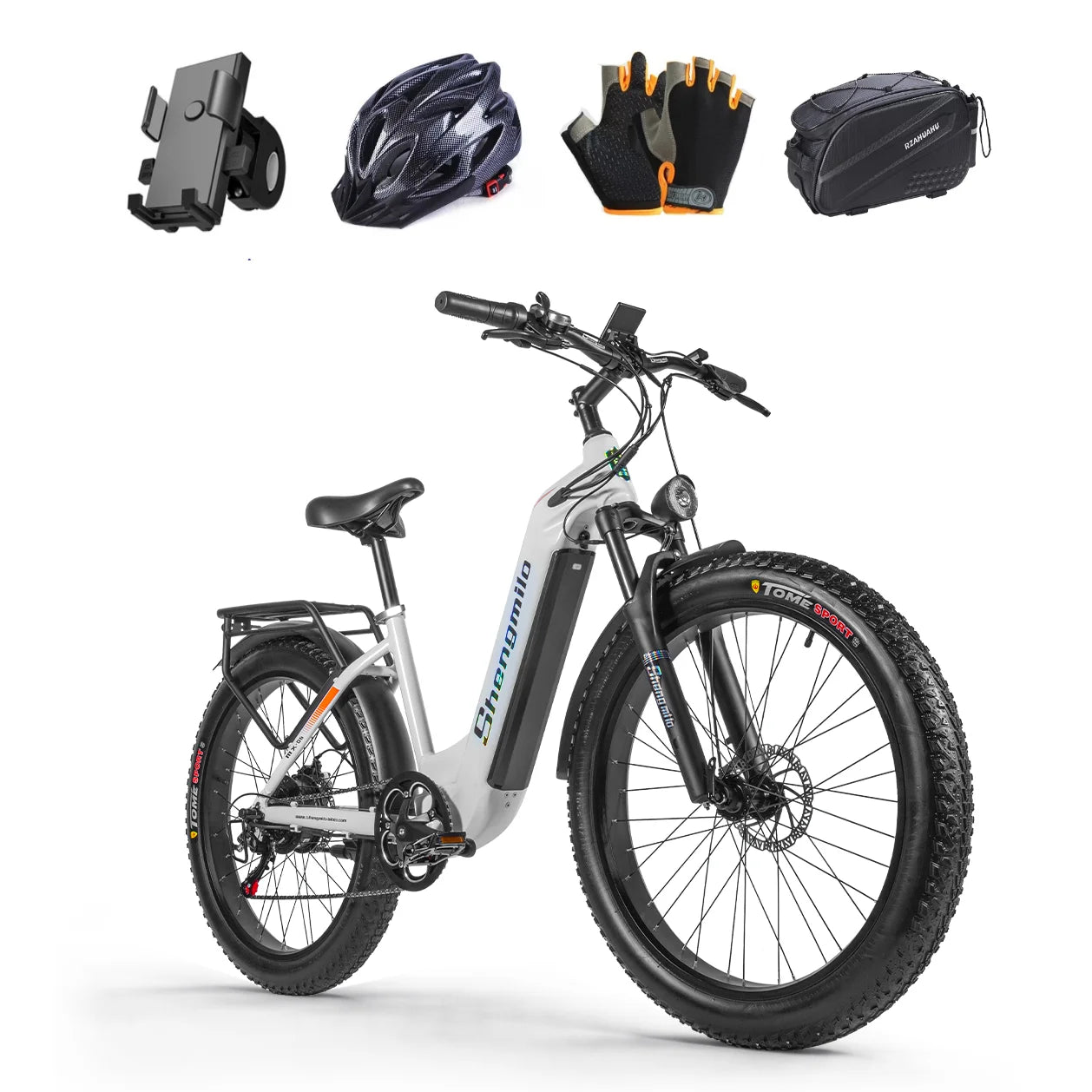 Shengmilo MX06 Electric Bike 1000W Bafang  Electric Bicycle Fat bike electric 26" E-bike 48V 17.5AH Battery Ebike