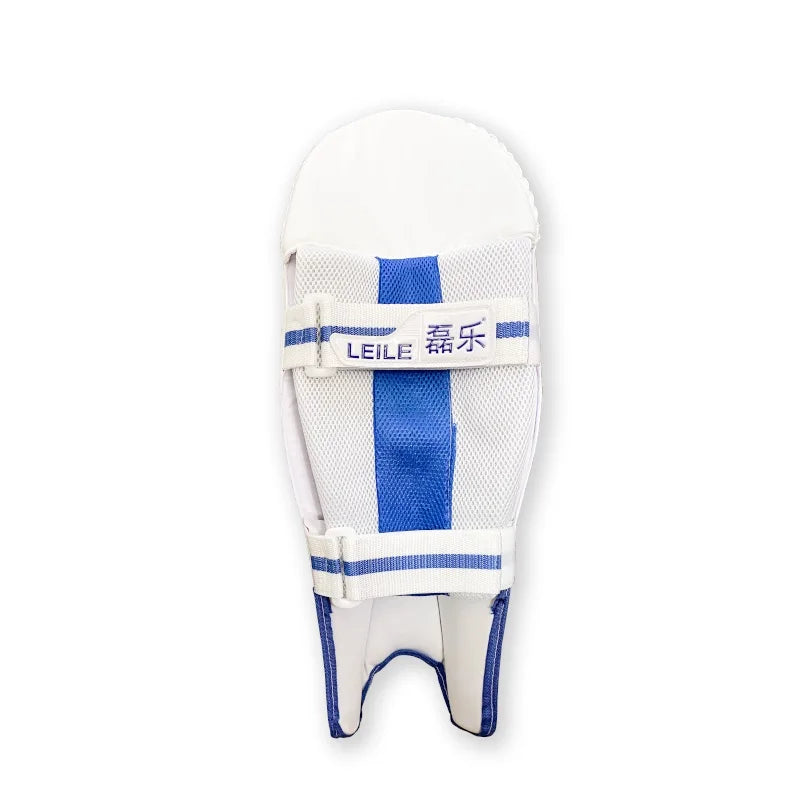 Cricket Wicket Keeper Pads Double Thickened Lightweight Breathable Leg Protection Removable Shock Absorption Sponge Calf Wear