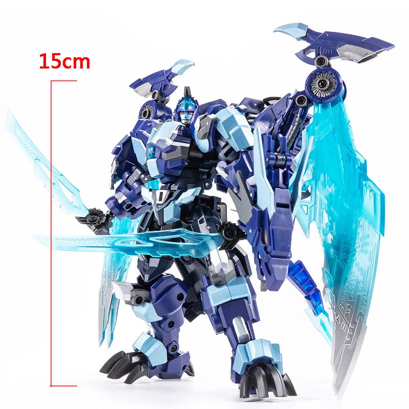 Transformation Toys JINBAO Flame Red Dragon Blue Ice Dinosaur Beast Wars 8871 DX09 DF07 Action Figure Model Robot Deformation OP