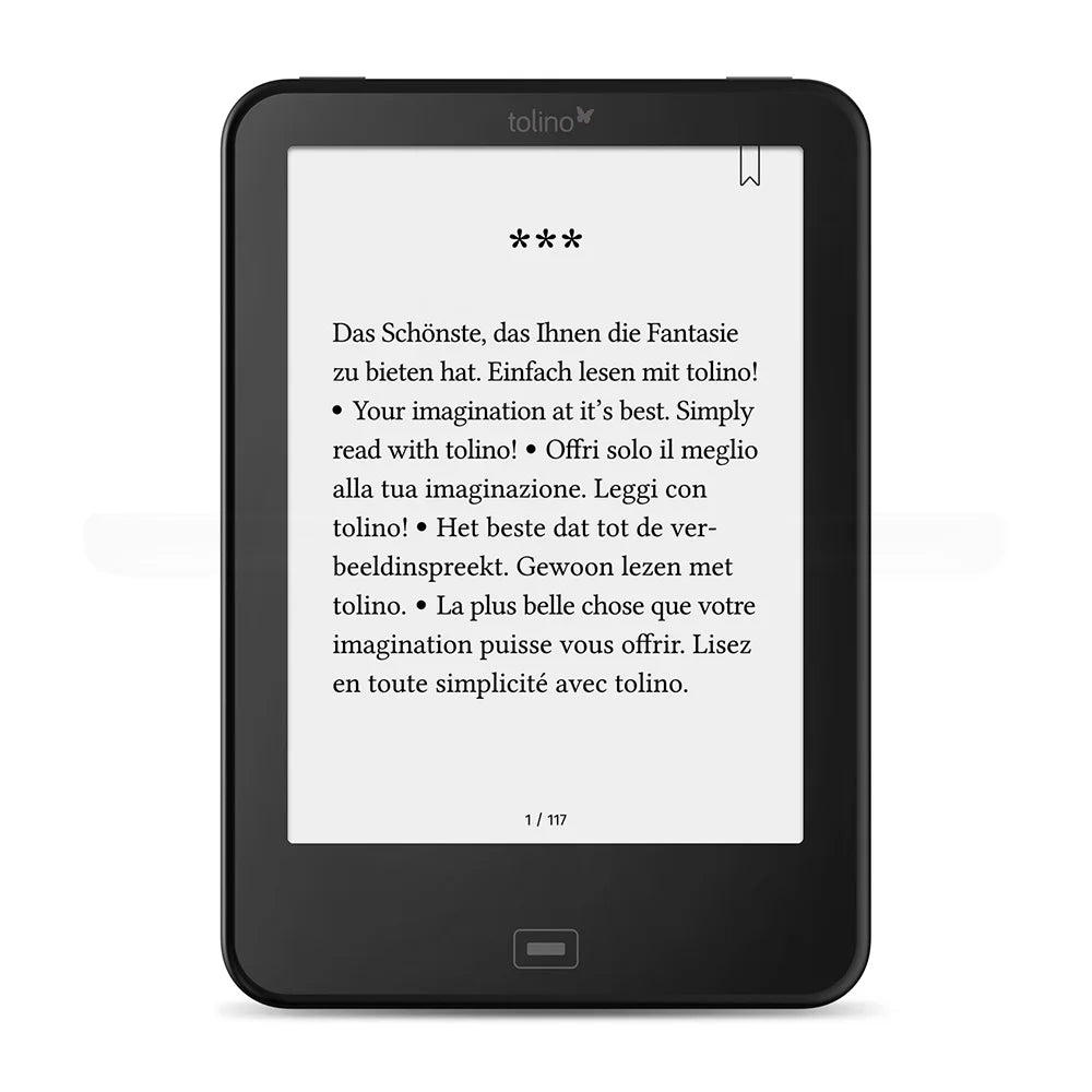 Tolino Vision2/3/4 6 inch e-book eReader 300PPI waterproof Low Price kindle kobo E-ink front light электронная книга onyx boox