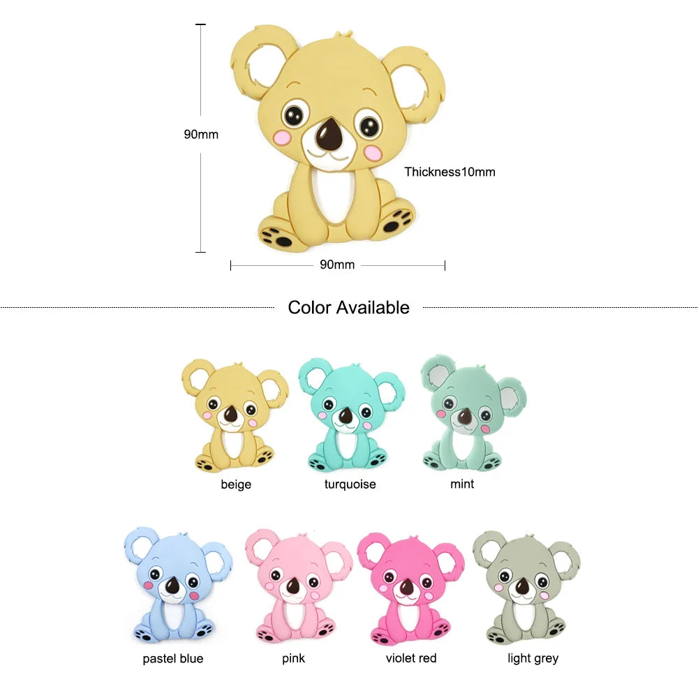 Koala Silicone Baby Teething Toy