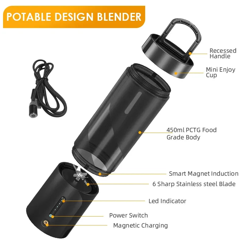 Portable Blender Fresh Juice Mixer