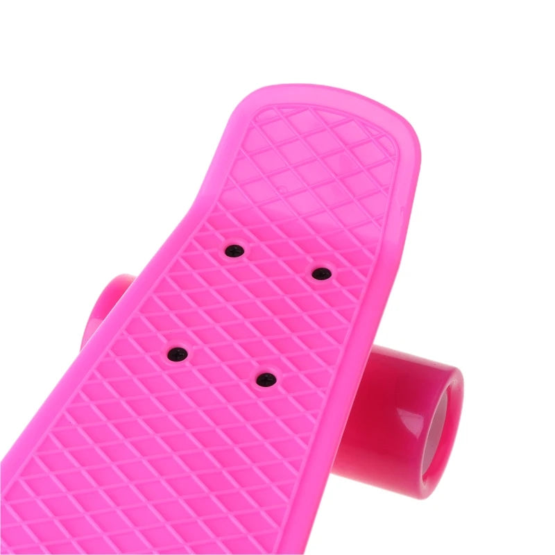 22 inch Four-wheel Skateboard Single-Warp Kick Skate Board for Beginners