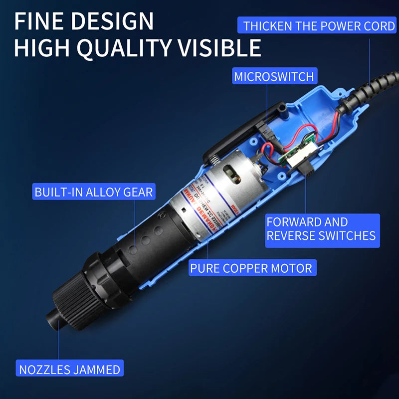 1200rpm Mini Electronic Screwdriver A154 Torque Precision Torque Control Electric Screw Driver for Assembly