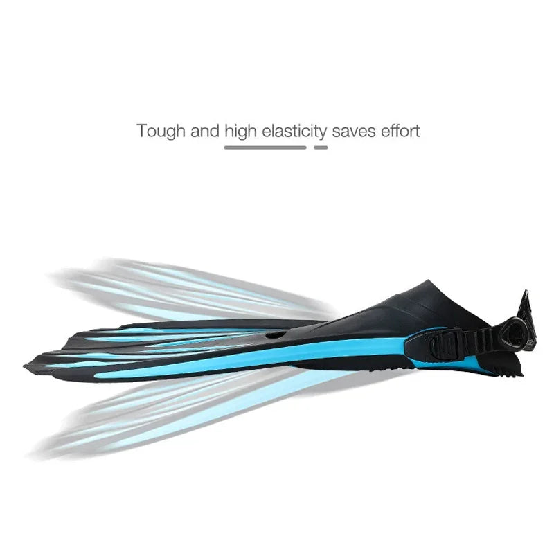 Professional Adult Flexible Comfort TPR Non-Slip Swimming Diving Fins Rubber Snorkeling Swim Flippers Water Sports Beach Shoes