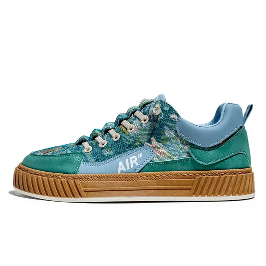Men's Run Sneaker Walking Leather Shoes Youth Casual Cricket Shoe 2024 Fashion Trend Board Shoes Comfort Skateboard Shoe