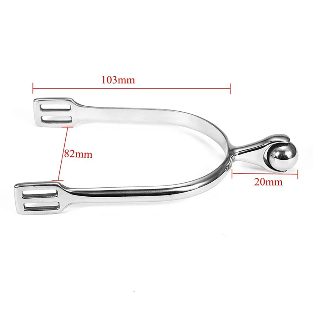 Stainless Steel Horse Riding Spurs Horse Spurs For Equestrian Boots Men Women Rider Horsemanship Lovers SP6110