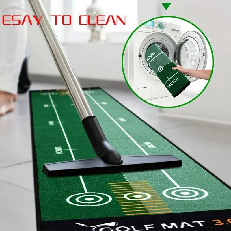50X300CM Golf Putting Green Mat Indoor Equipment For Home Office Mini Training Practice Durable Hitting Garden Aid For Outdoor