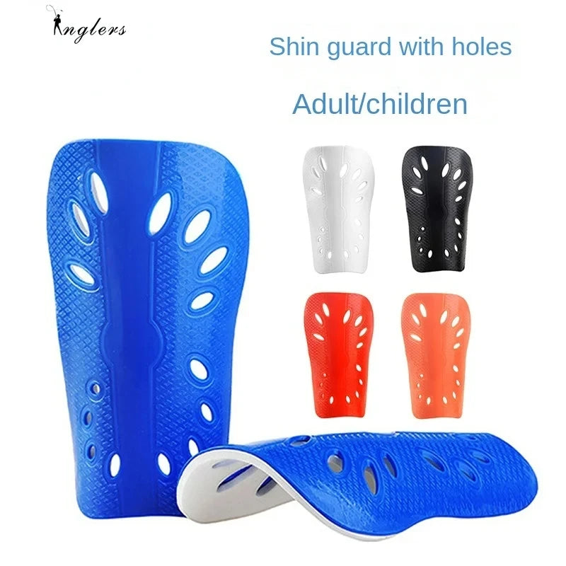 1 Pair  Protector For Kids Adult Protective Gear Breathable Shin Guard 8 Colors Football Shin Pads Plastic Soccer Guards Leg