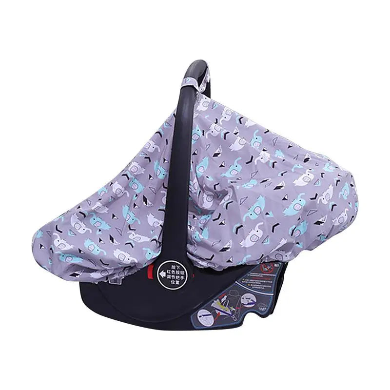 Baby Nursing Cover Stretchy Car Seat Cover For Babies Windproof Shopping Cart Covers Soft Breastfeeding Cover Baby Essentials