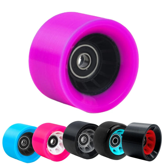 Skate Wheels Roller Skate Wheels Wheel With Wrench 58×39mm For Double Row Roller Skate Indoor Roller Quad Roller