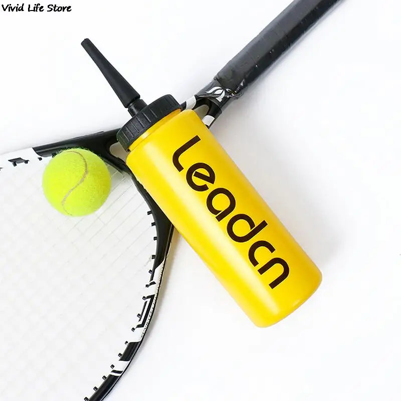 1Pc 1000ML 5 Colors Sports Water Bottle with Long Straw Leak-proof Bottles Ice Hockey Football Bottles Sports Accessories