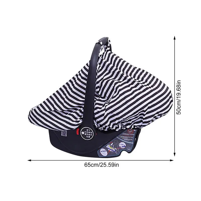 Baby Nursing Cover Stretchy Car Seat Cover For Babies Windproof Shopping Cart Covers Soft Breastfeeding Cover Baby Essentials