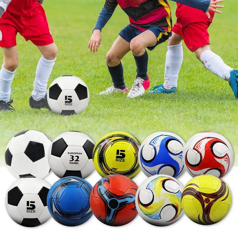 Kids Football Soccer Training Ball Kids Children Students Football Soccer Ball Sports Equipment Accessories Size 2/3/4/5