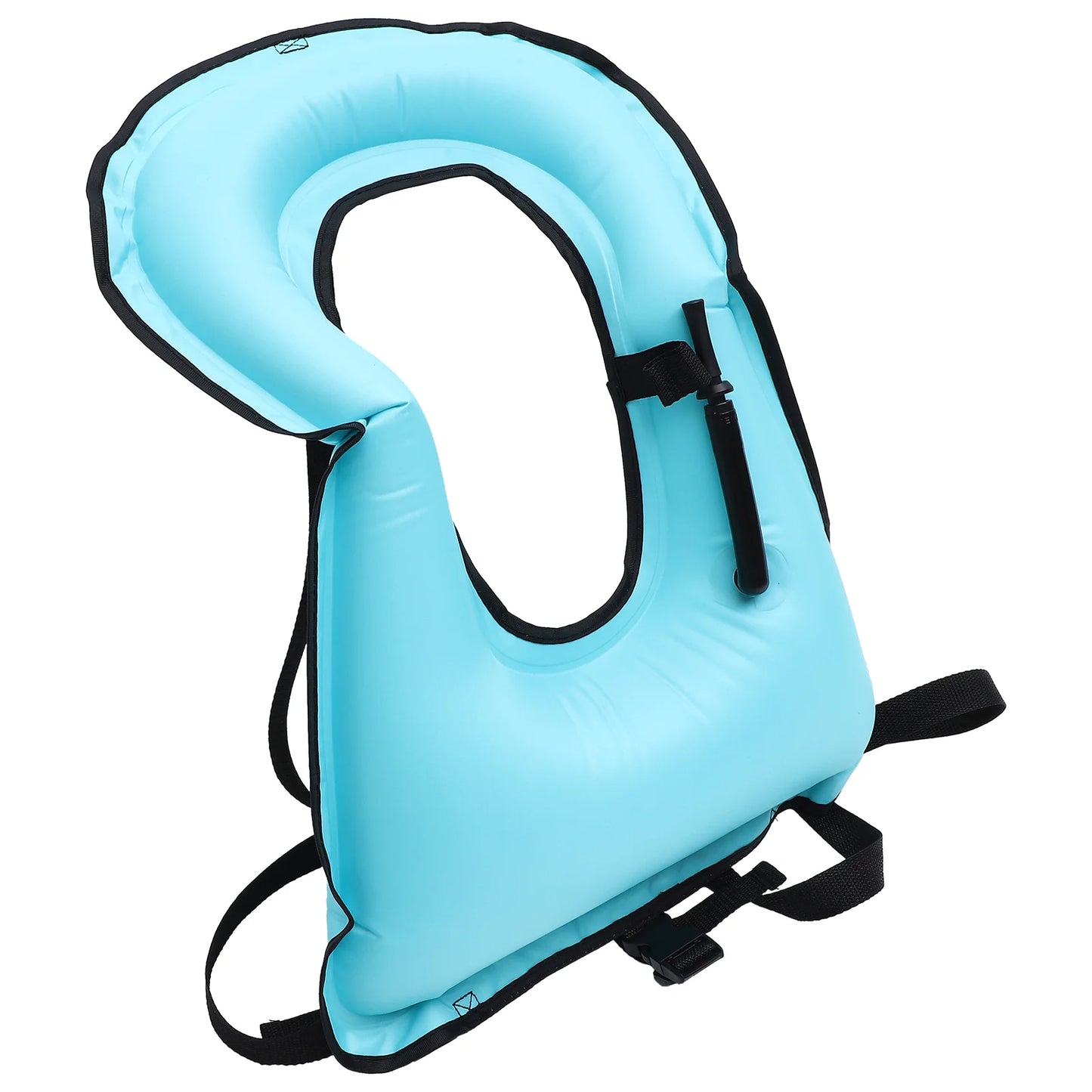 Swimming Inflatable Breathing Vest Life Jackets for Adults Tube Snorkeling Pvc Accessory Vests Child Keyhole