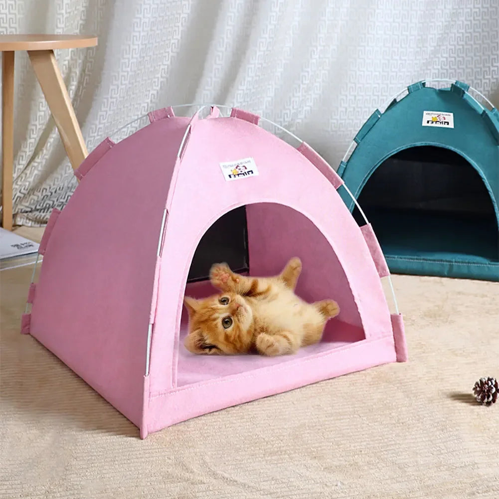 Pet Cat Tent Cave Hut Cat Sleep House For Kitten Puppy Playpen Cage Basket Cat Nesk Kennel Small Dog House Bed Chihuahua