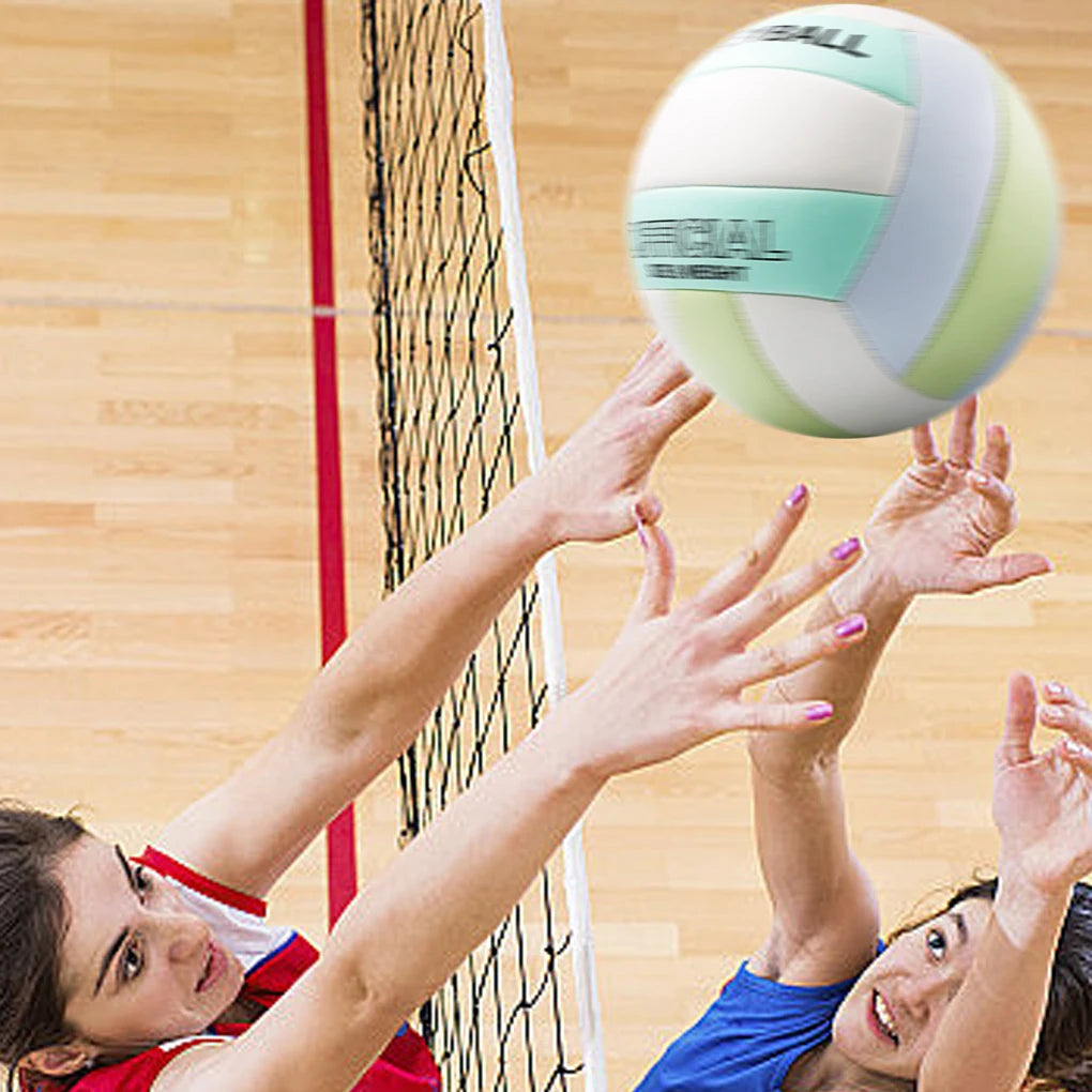 Professional Volleyball Training Ball for Youth and Beginners, Soft Size 5 Indoor Volleyball Game Practice Tool