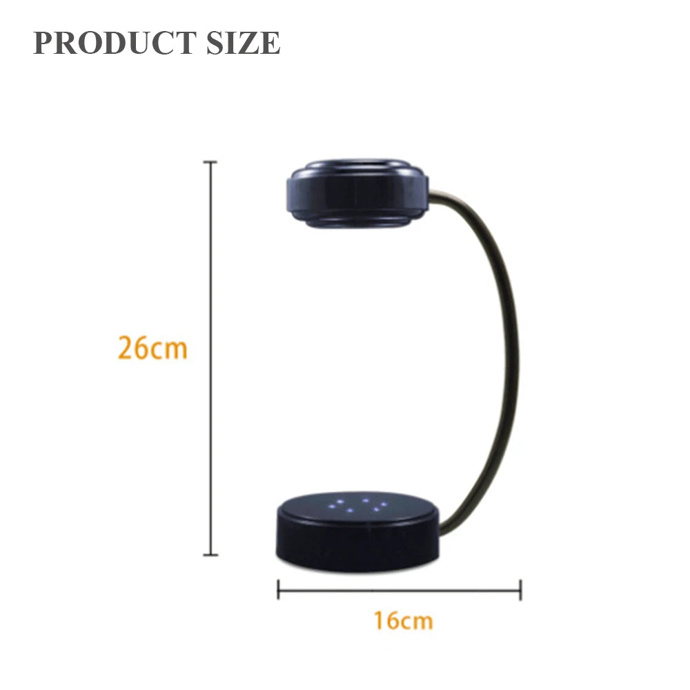 American football SF49 helmet 360 degree rotating magnetic levitation display stand